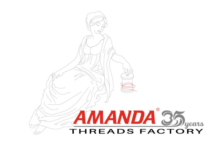 Amanda threads 35th aniversary logo